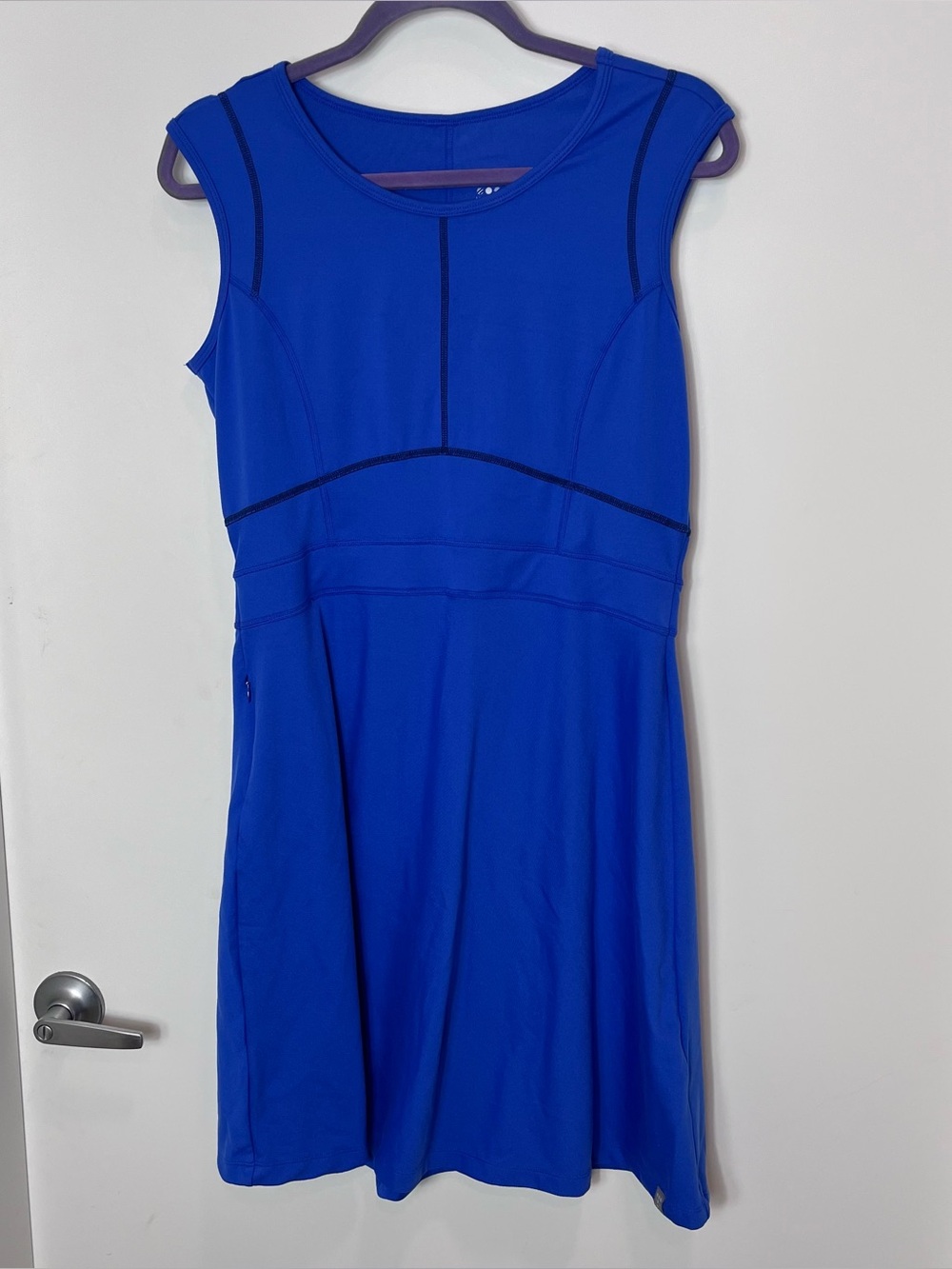 Title‎ Nine Dream Dress Tennis Pickleball Golf Athletic Royal Blue Sleeveless M